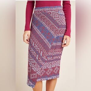 Maeve Anthropologie Carolina faux wrap skirt. Size XS. NWT